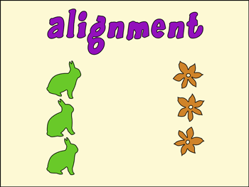 alignment poster example